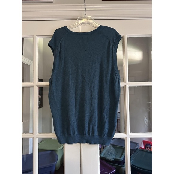 JF J Ferrar Sweater Vest Mens XL Modern Fit Pullover V-Neck Sleeveless NWT - Picture 3 of 3